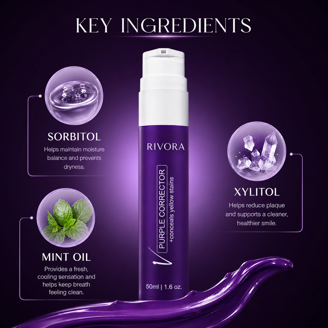 Purple Whitening Toothpaste