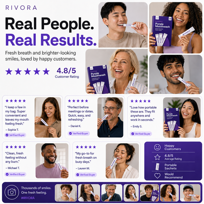 Purple Whitening Mouthwash
