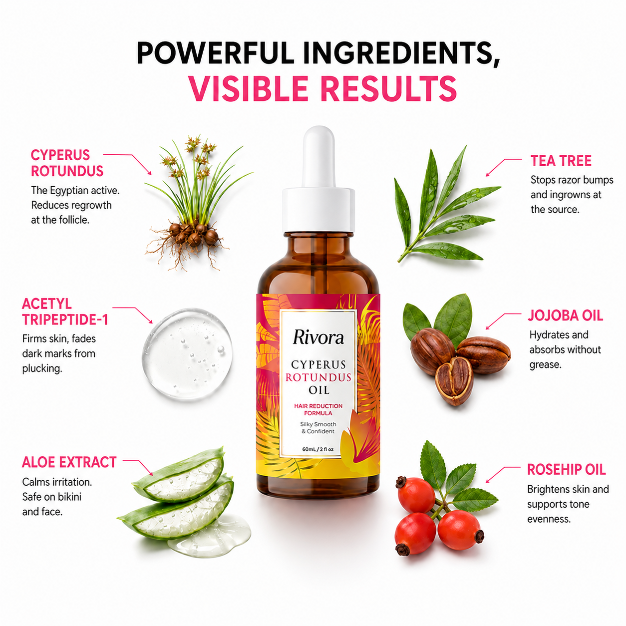 Hair Reduction Oil